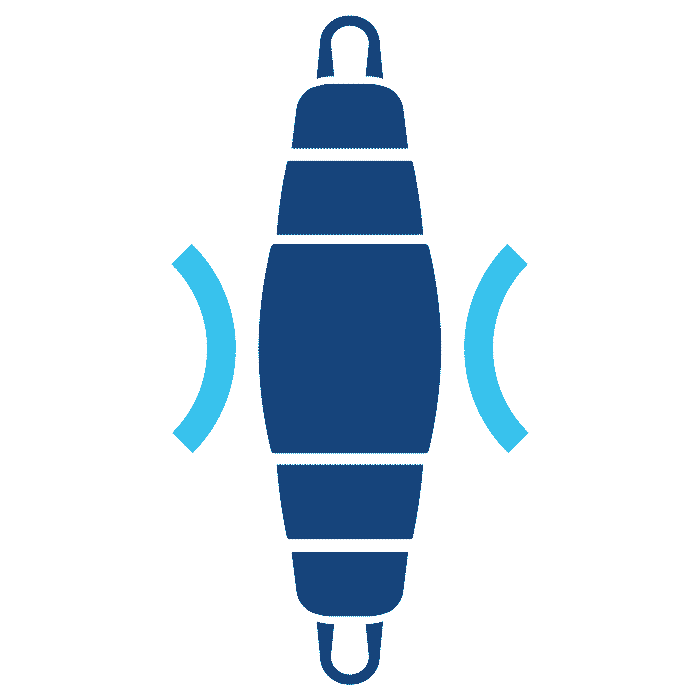 Guardabarros telescópico en ambos lados